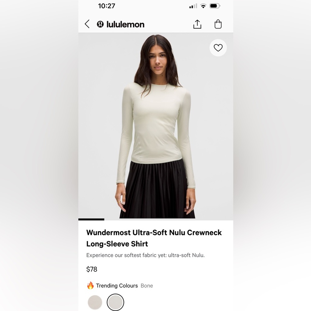 Wundermost Ultra-Soft Nulu Long-Sleeve Shirt